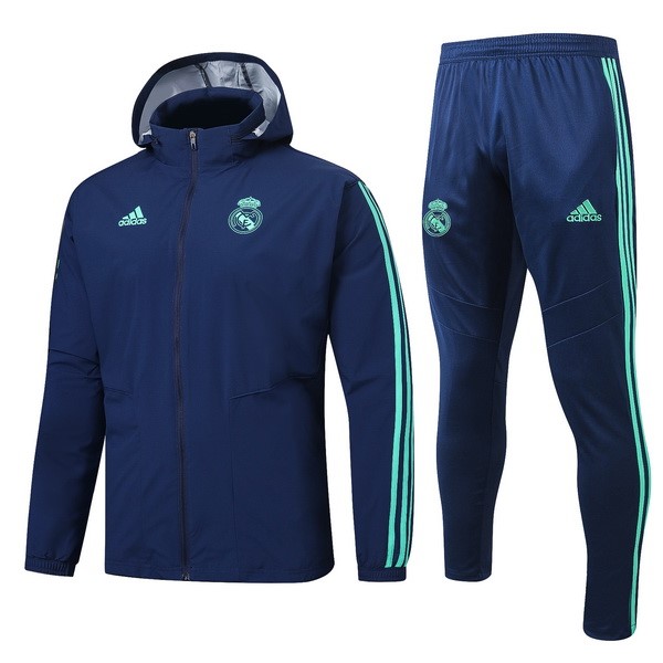 Rompevientos Conjunto Completo Real Madrid 2019/20 Azul Verde